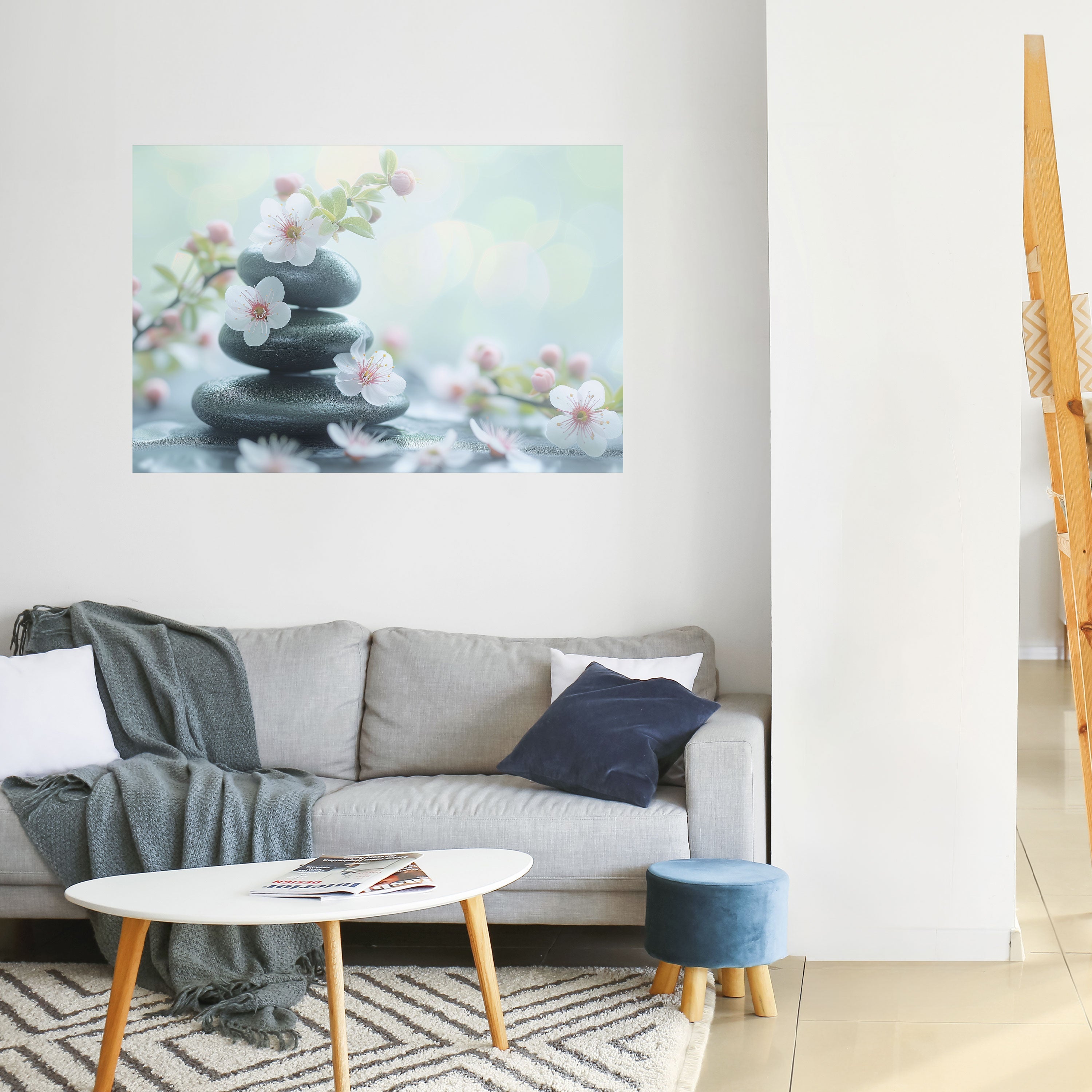 Affiche horizontale autocollante MOMENTS DE PLEINE CONSCIENCE