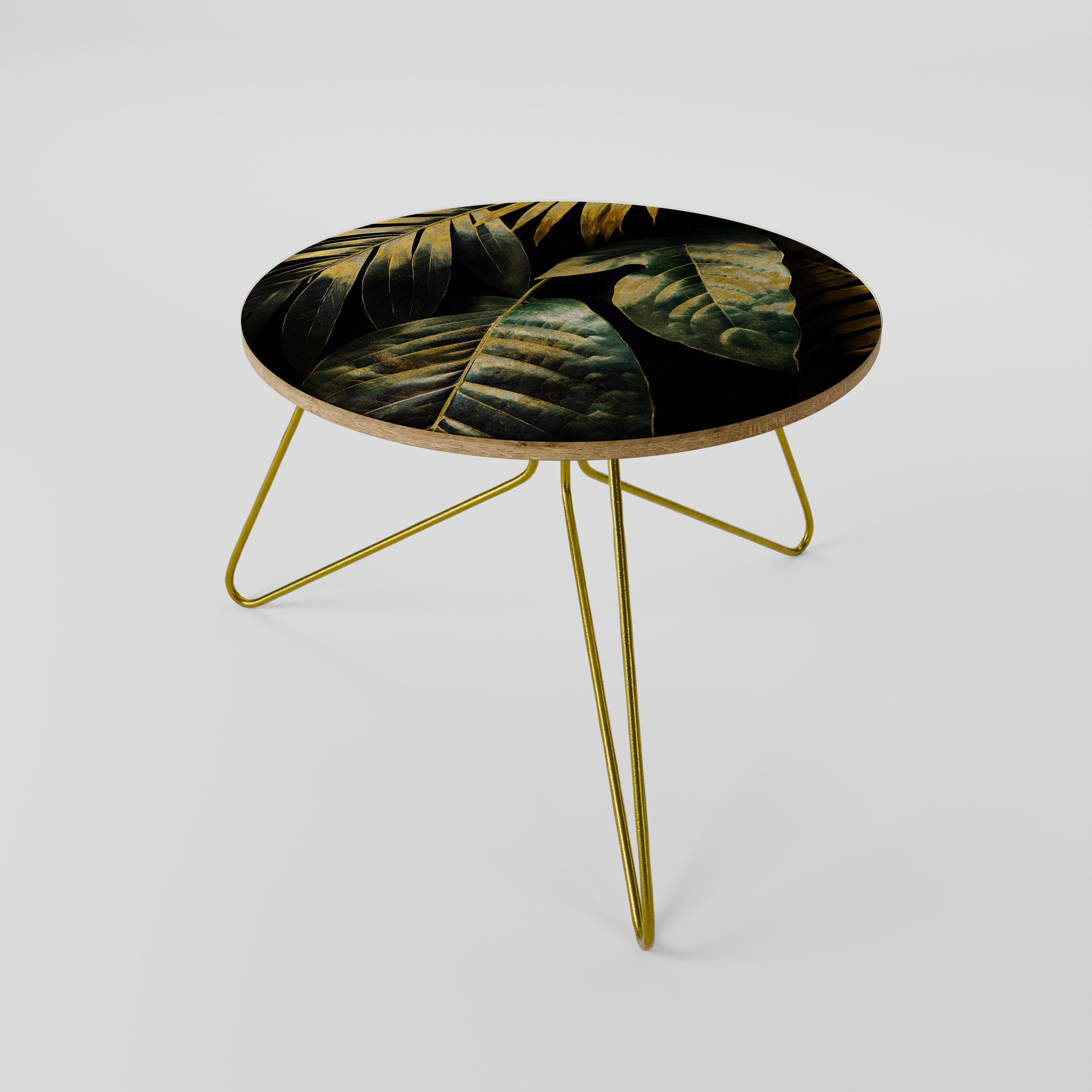 Table basse ENIGMATIC FOLIAGE TWILIGHT 60