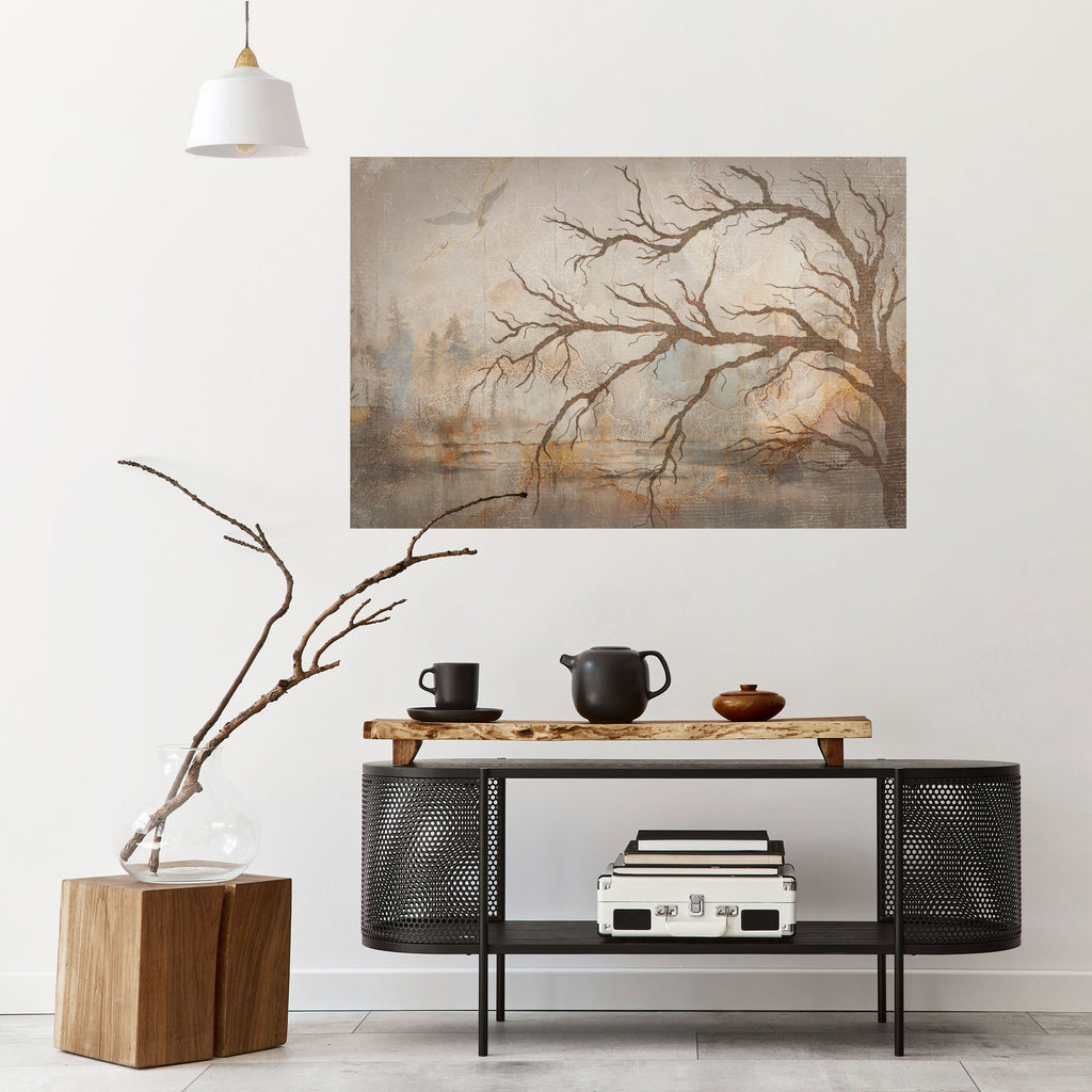 FLIGHT OF FANTASY Peel and Stick Horizontal Poster