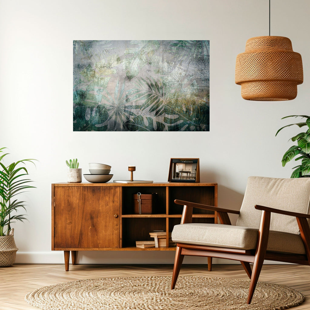 Affiche horizontale autocollante « HARMONIE DANS LA VERDURE »