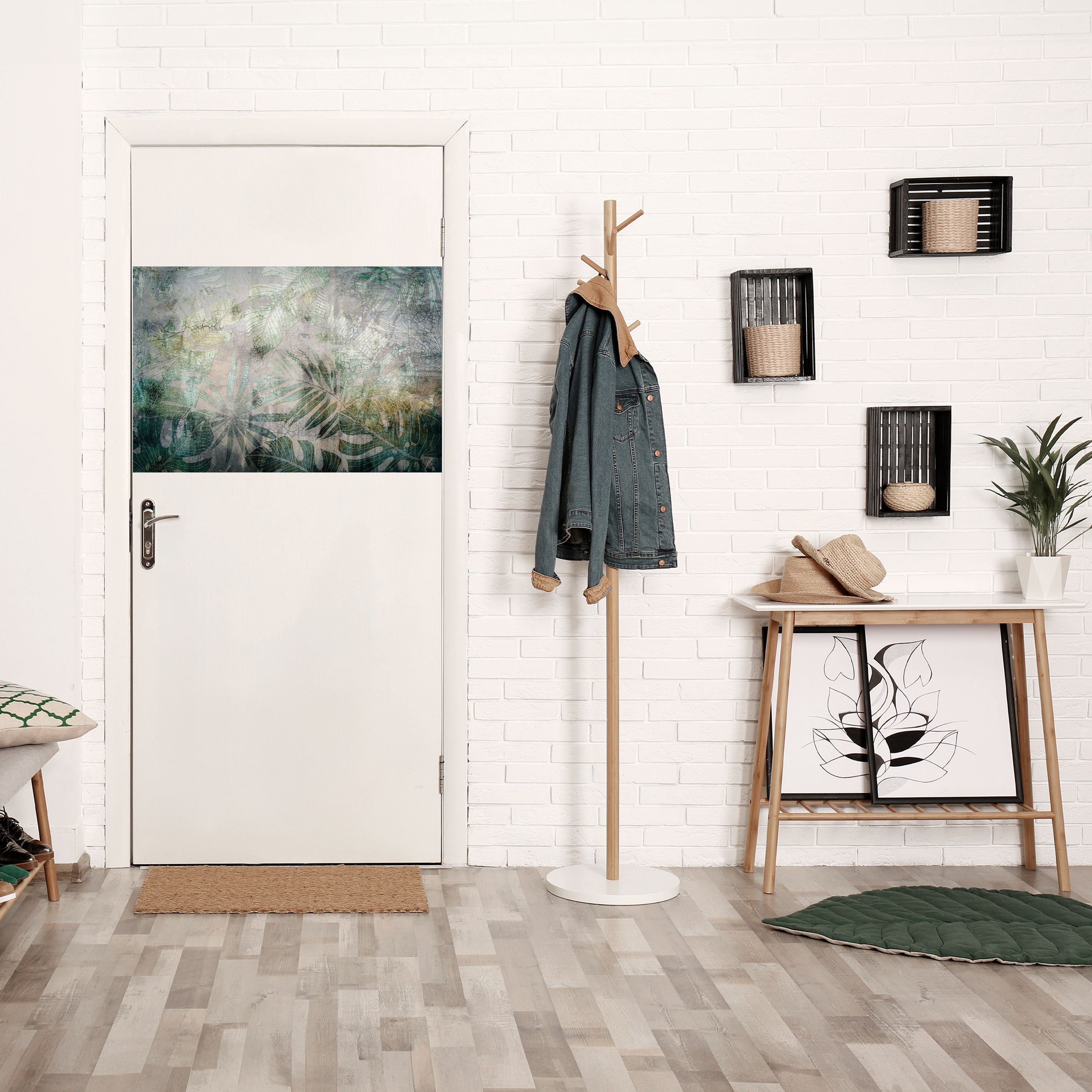 Affiche horizontale autocollante « HARMONIE DANS LA VERDURE »