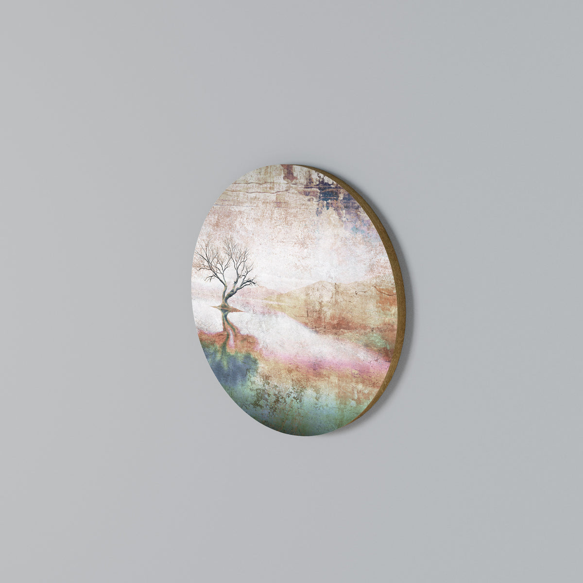 FADING MEMORIES Round Wall Art