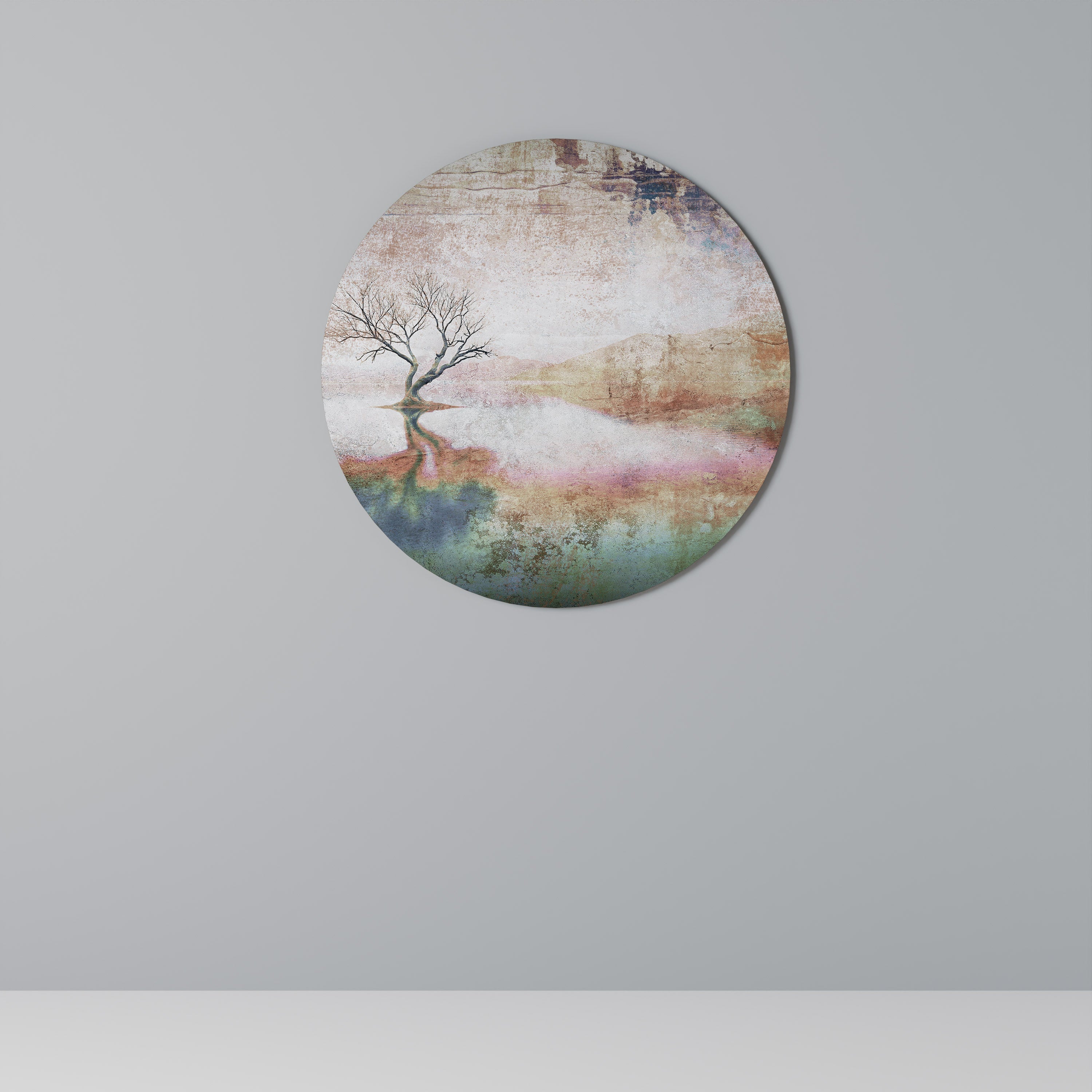 Décoration murale ronde FADING MEMORIES