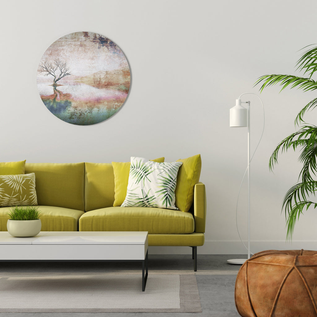 Décoration murale ronde FADING MEMORIES