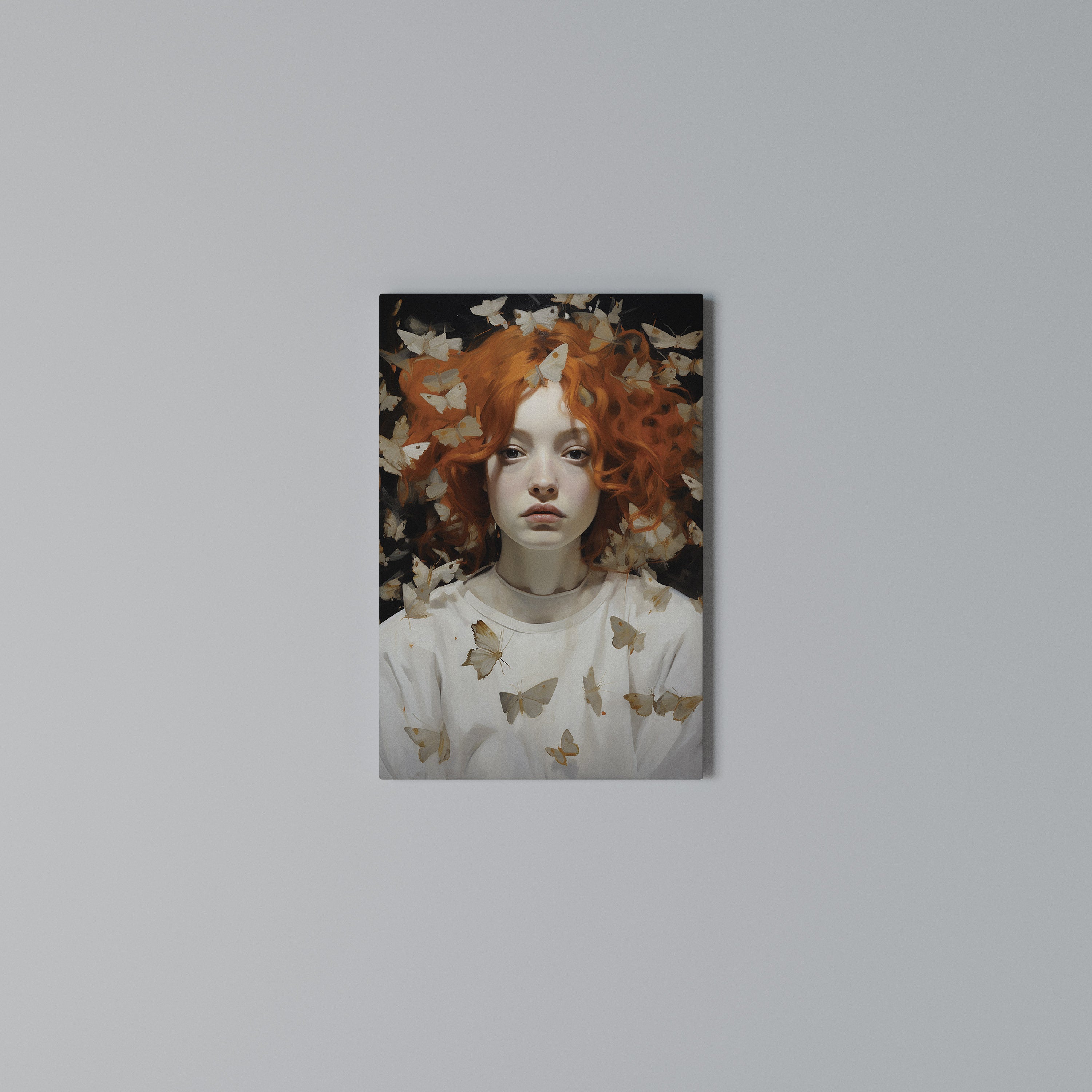 BUTTERFLY DREAMS Vertical Canvas Print