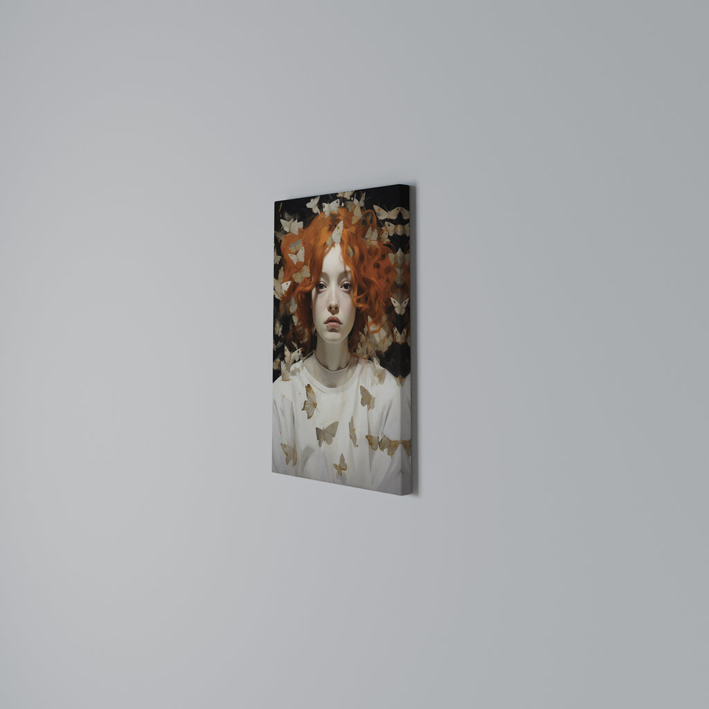 BUTTERFLY DREAMS Vertical Canvas Print