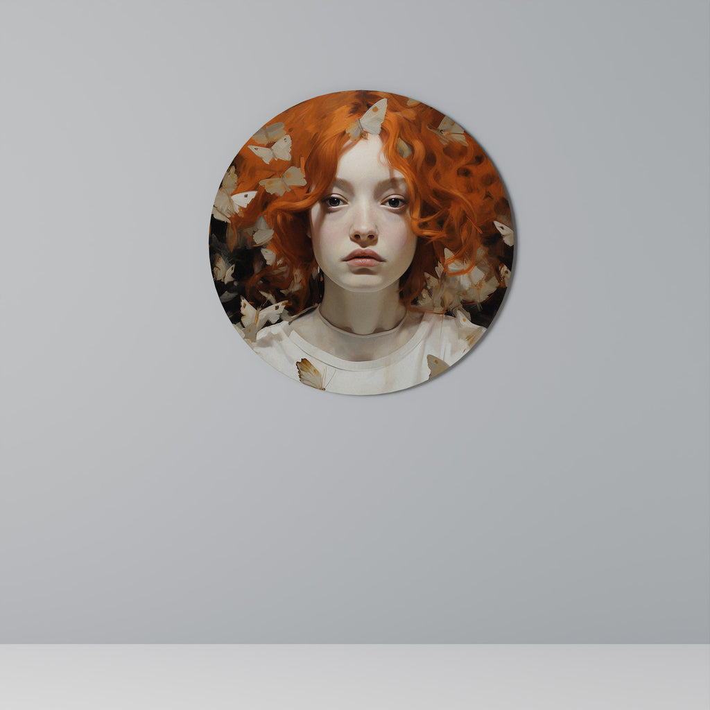 Décoration murale ronde BUTTERFLY DREAMS