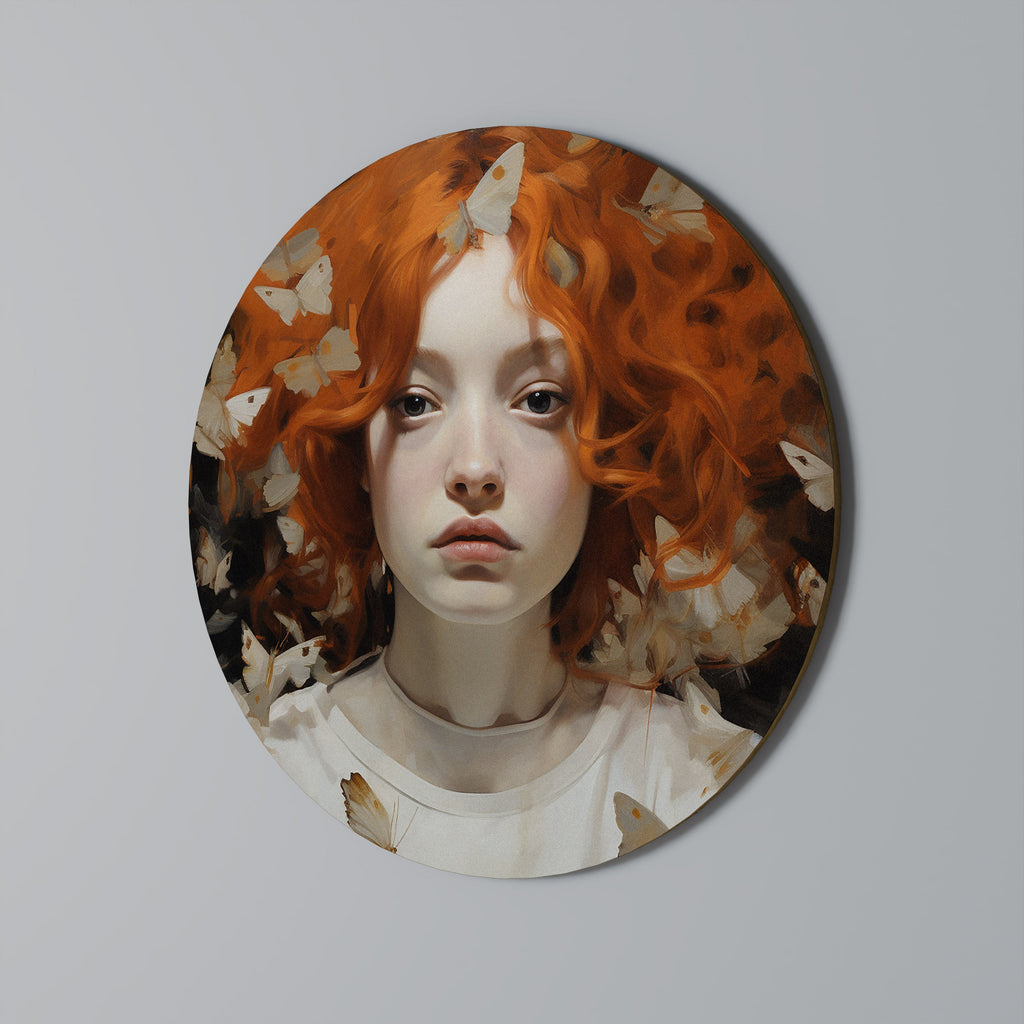 Décoration murale ronde BUTTERFLY DREAMS