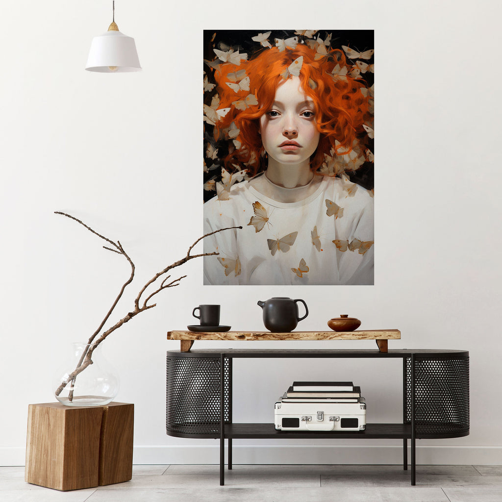 Affiche verticale autocollante BUTTERFLY DREAMS