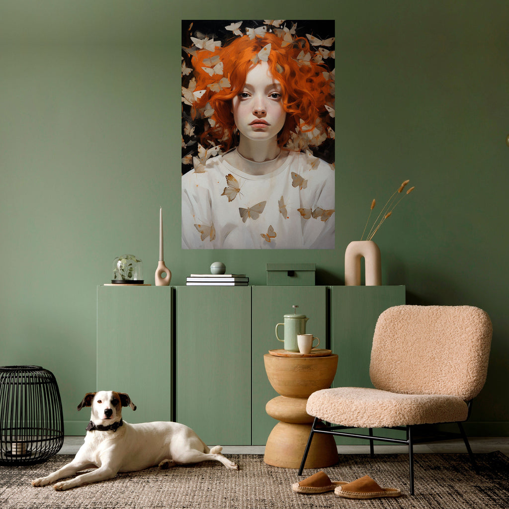 Affiche verticale autocollante BUTTERFLY DREAMS