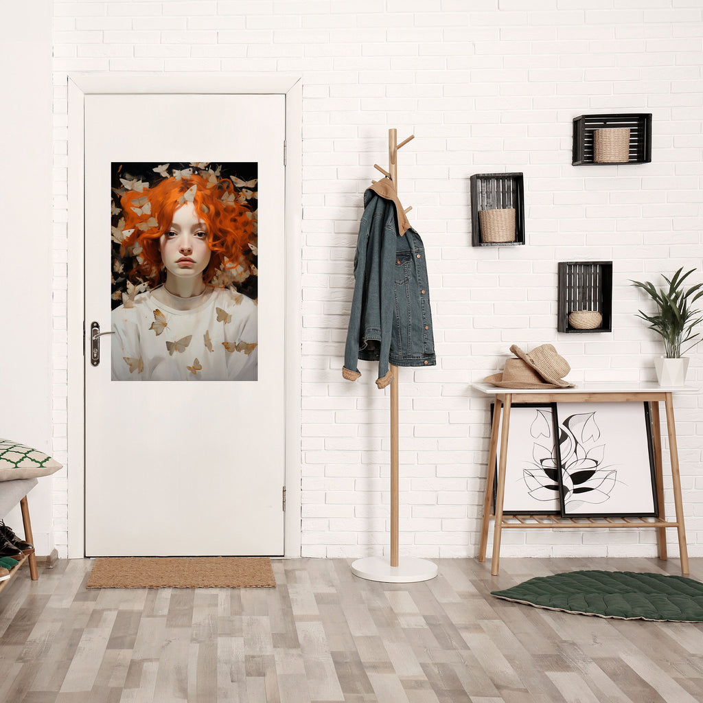 Affiche verticale autocollante BUTTERFLY DREAMS