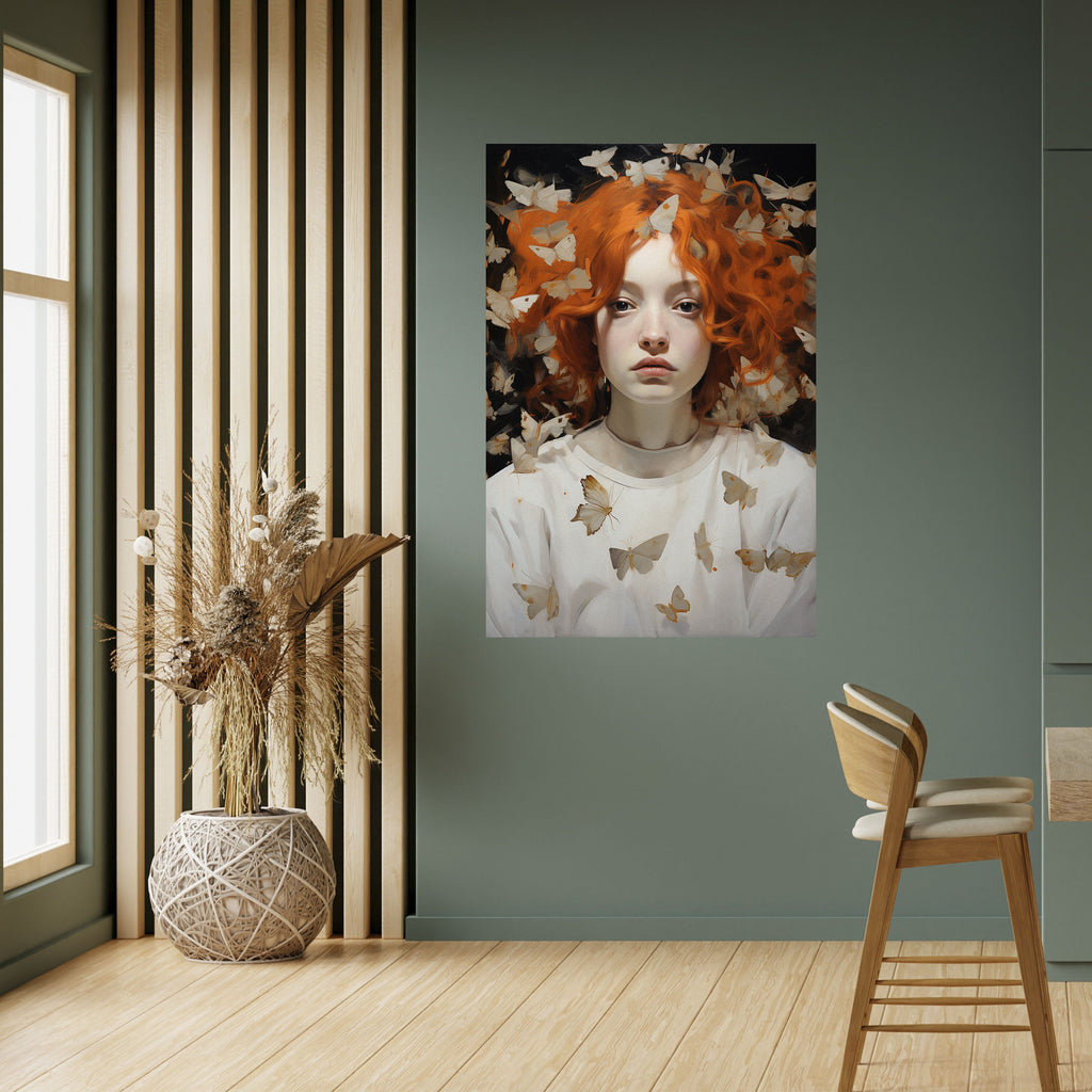 Affiche verticale autocollante BUTTERFLY DREAMS