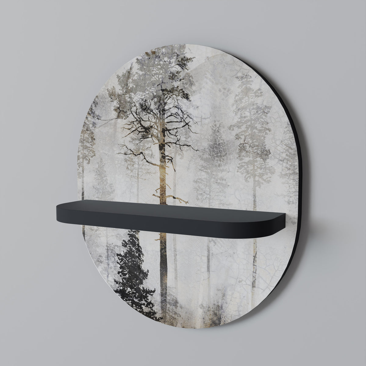 FADE IN THE TREES Art Shelf