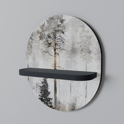 FADE IN THE TREES Art Shelf