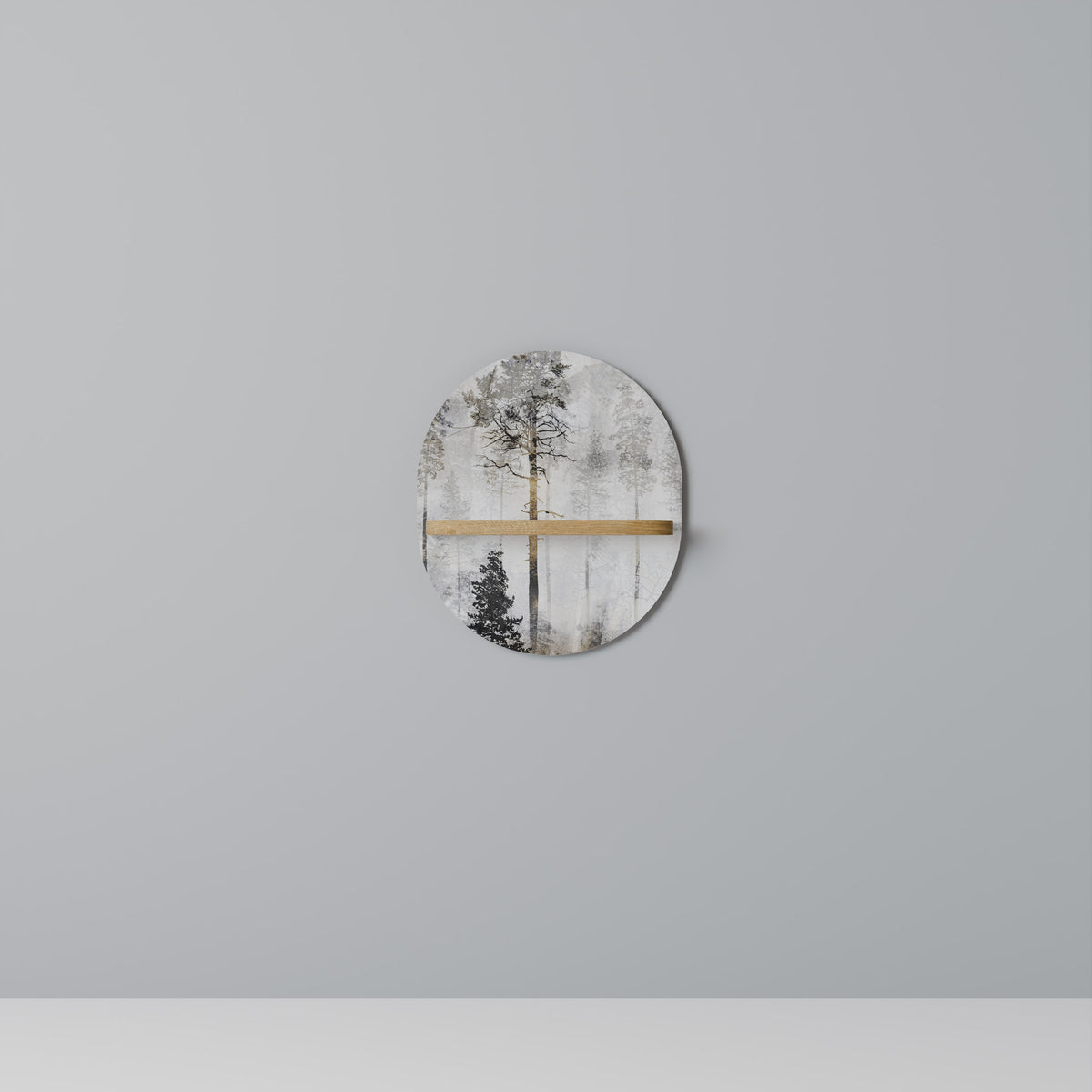 FADE IN THE TREES Art Shelf
