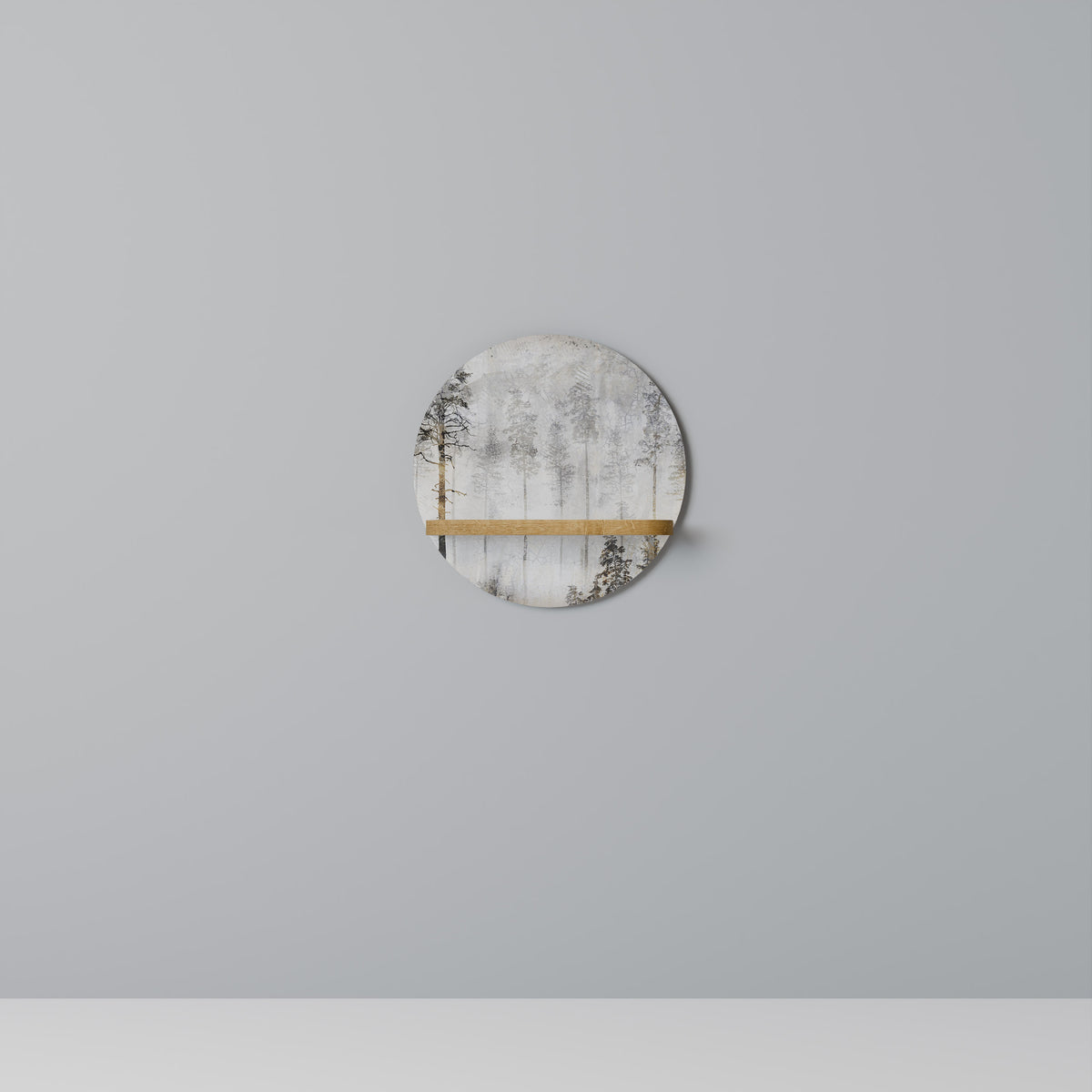 FADE IN THE TREES Art Shelf