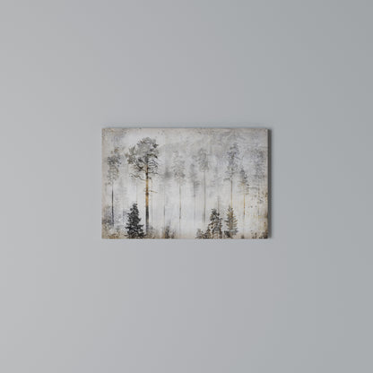 FADE IN THE TREES Horizontal Canvas Print