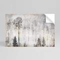 FADE IN THE TREES Peel and Stick Horizontal Poster