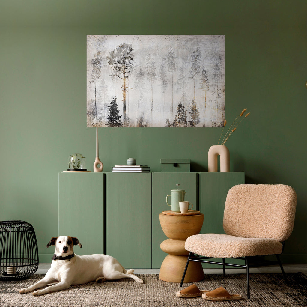 Affiche horizontale autocollante « FADE IN THE TREES »