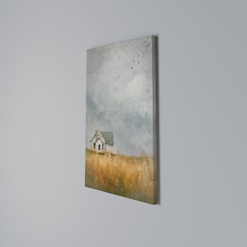 FIELDS OF FADING LIGHT Vertical Canvas Print