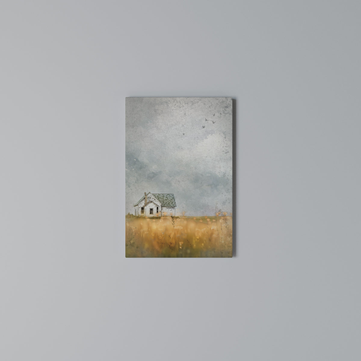 FIELDS OF FADING LIGHT Vertical Canvas Print