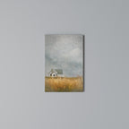 FIELDS OF FADING LIGHT Vertical Canvas Print