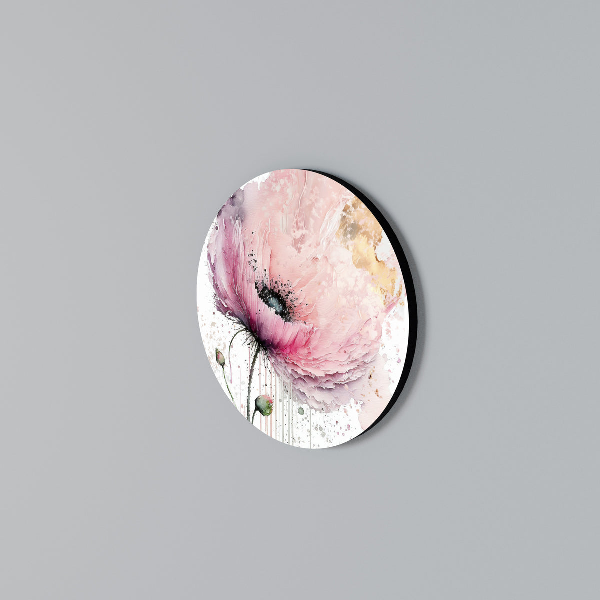 VIVID TRANQUILITY Round Wall Art