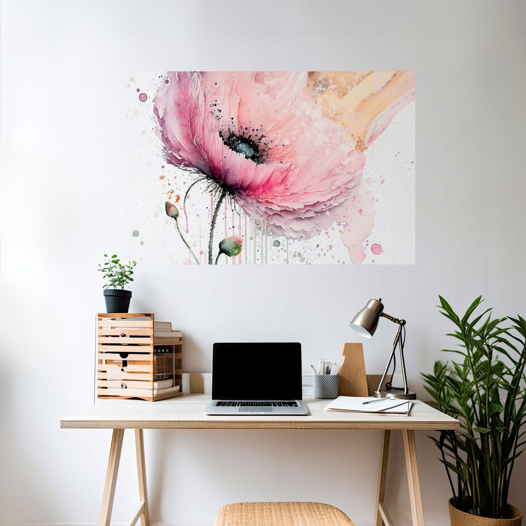 Affiche horizontale autocollante VIVID TRANQUILITY