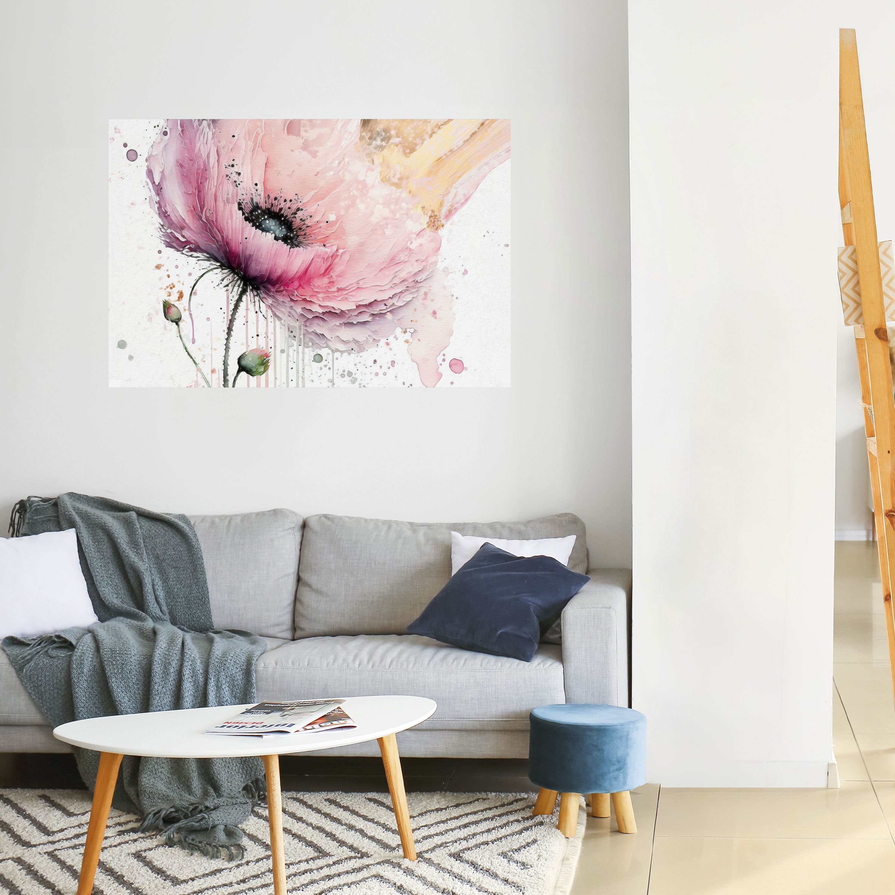 Affiche horizontale autocollante VIVID TRANQUILITY