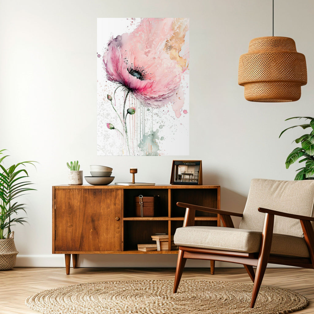 Affiche verticale autocollante VIVID TRANQUILITY