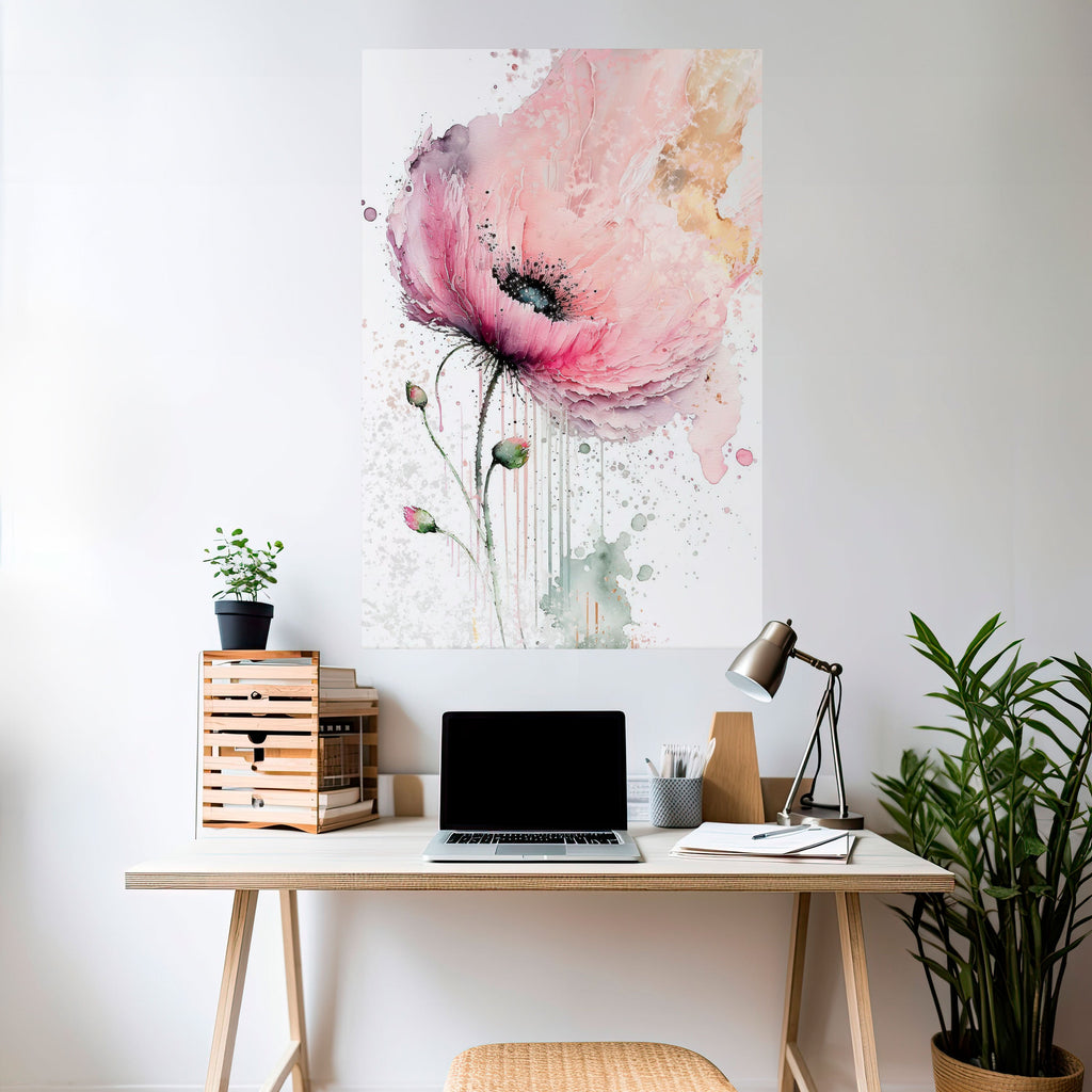 Affiche verticale autocollante VIVID TRANQUILITY