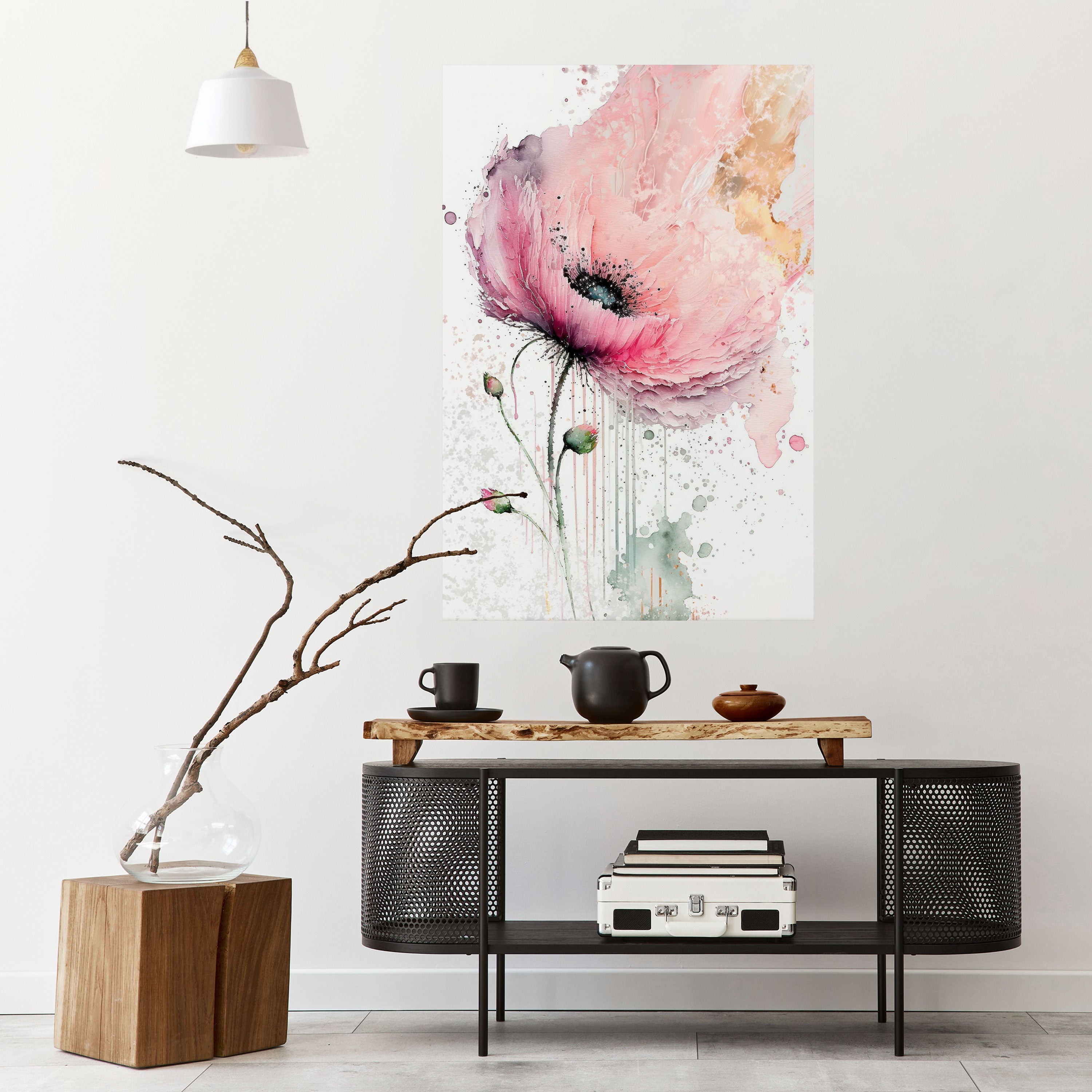 Affiche verticale autocollante VIVID TRANQUILITY