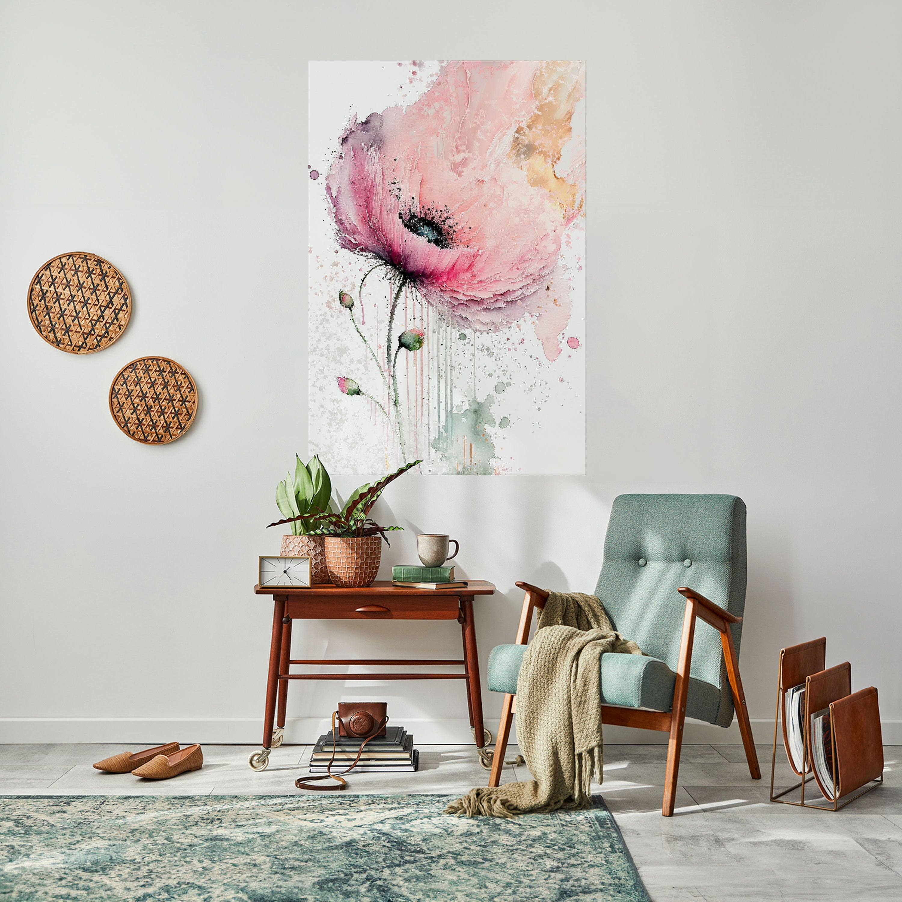 Affiche verticale autocollante VIVID TRANQUILITY