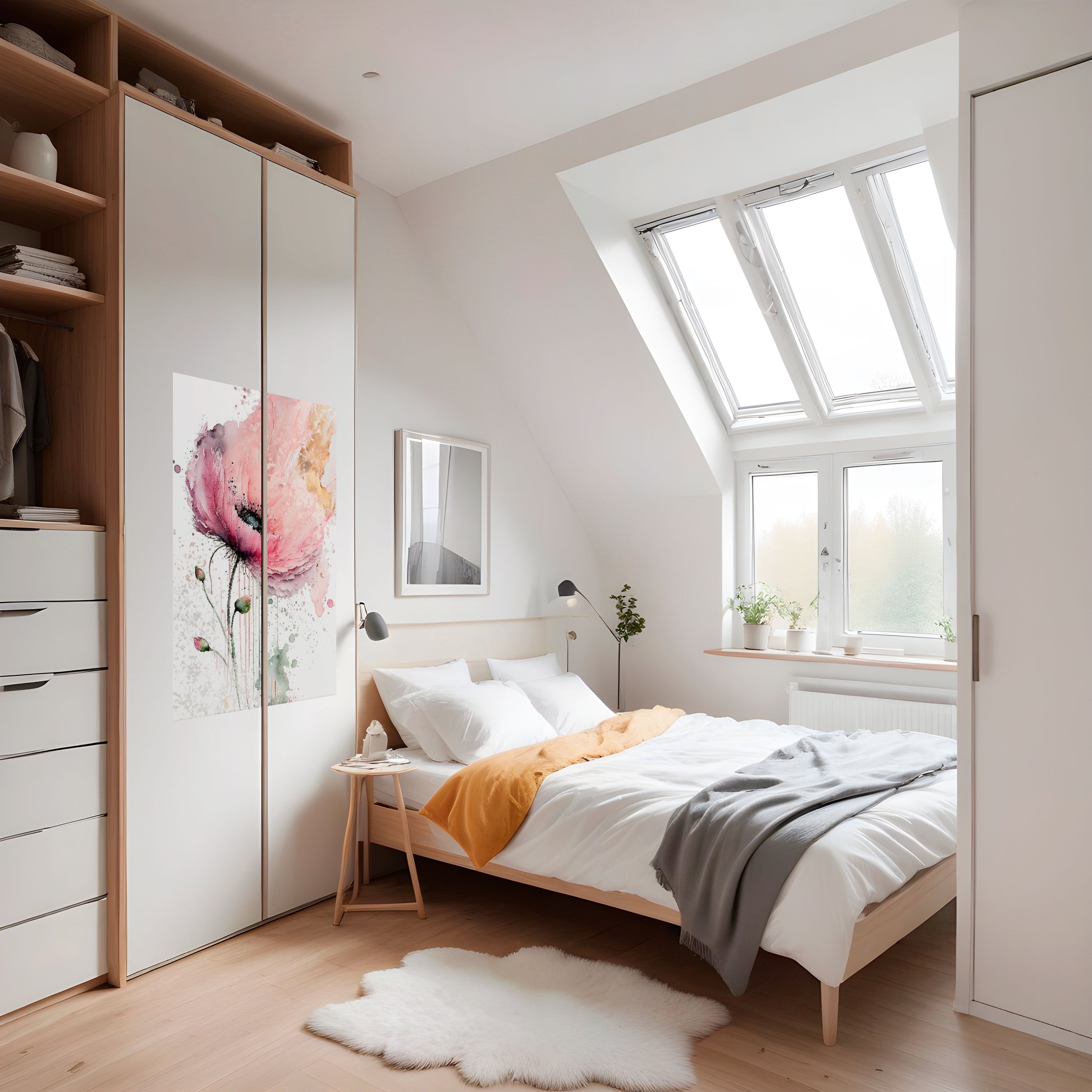 Affiche verticale autocollante VIVID TRANQUILITY