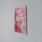 ETHERAL PETAL GLOW Vertical Canvas Print