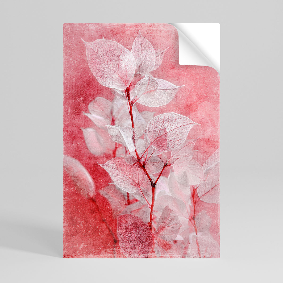 ETHERAL PETAL GLOW Peel and Stick Vertical Poster