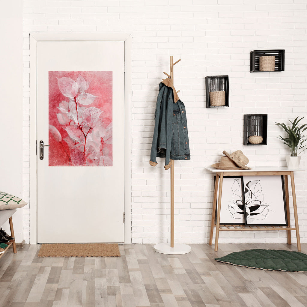 Affiche verticale autocollante « ÉTHÉRAL PETAL GLOW »