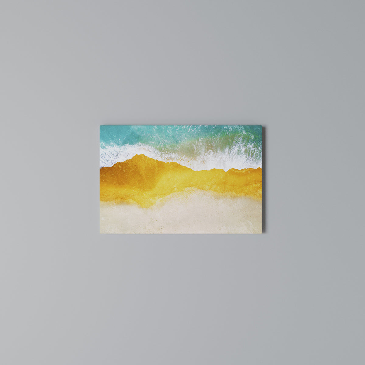 TRILOGY OF TIDES Horizontal Canvas Print