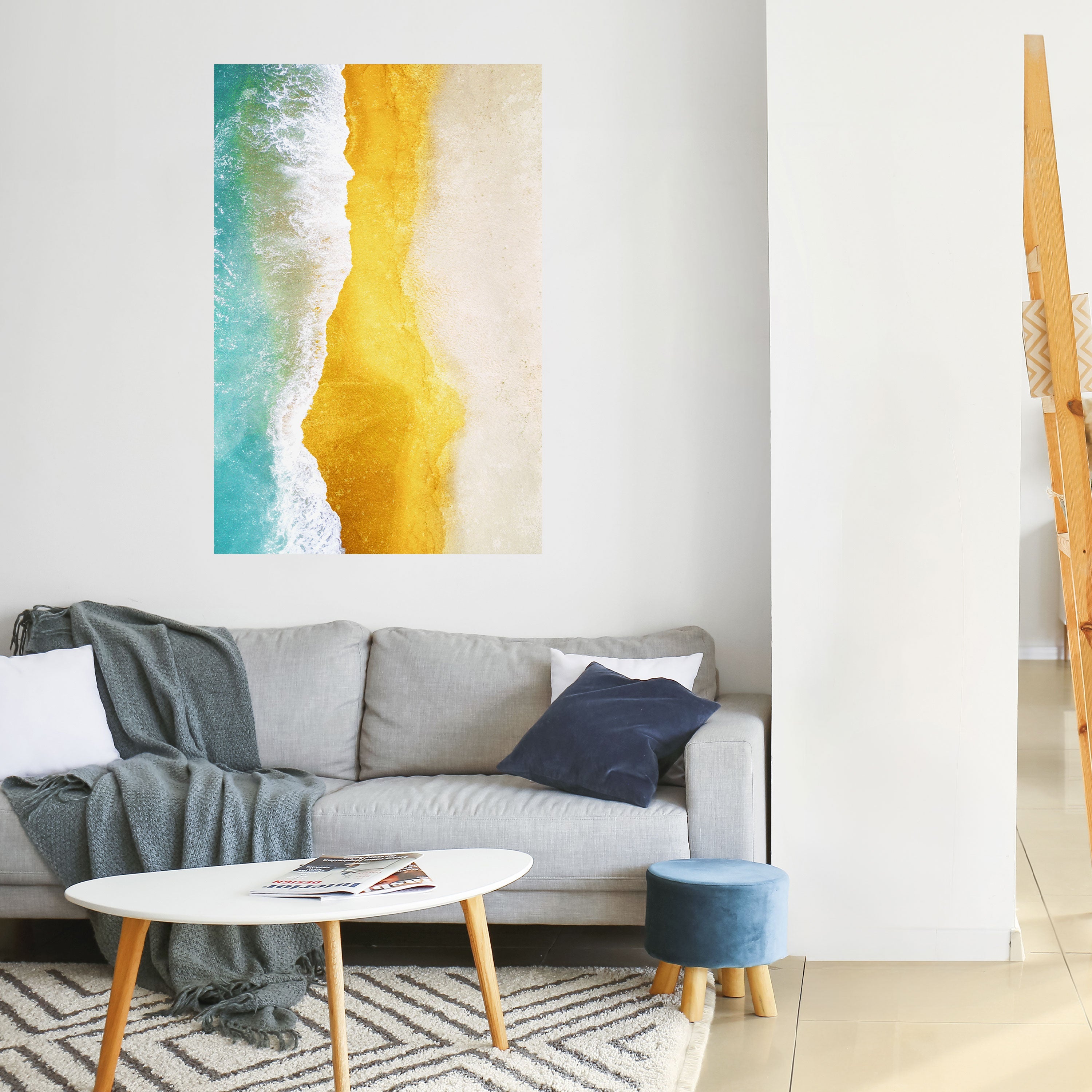 Affiche verticale autocollante TRILOGIE DES MARÉES