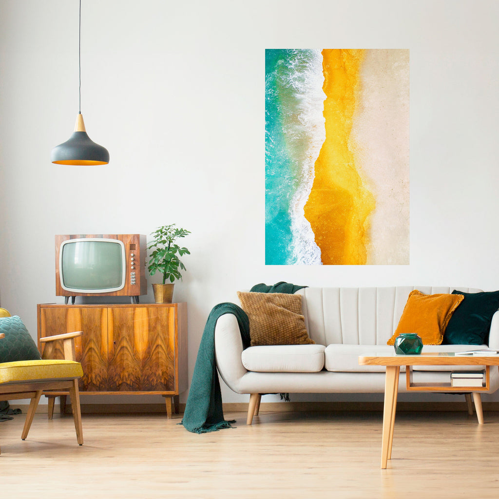 Affiche verticale autocollante TRILOGIE DES MARÉES