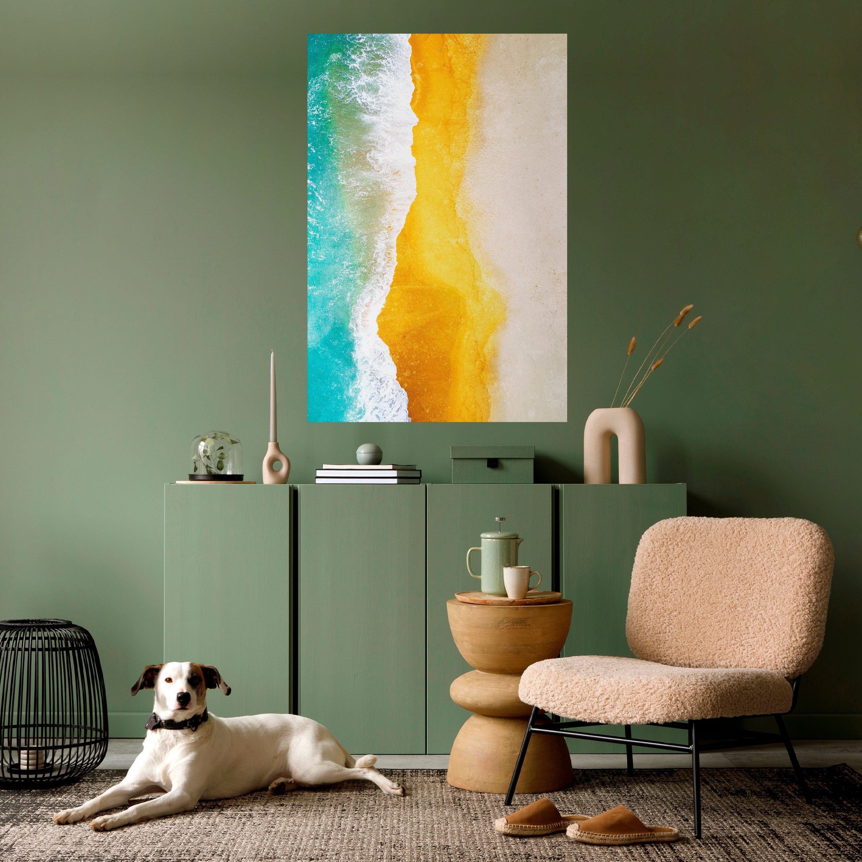 Affiche verticale autocollante TRILOGIE DES MARÉES