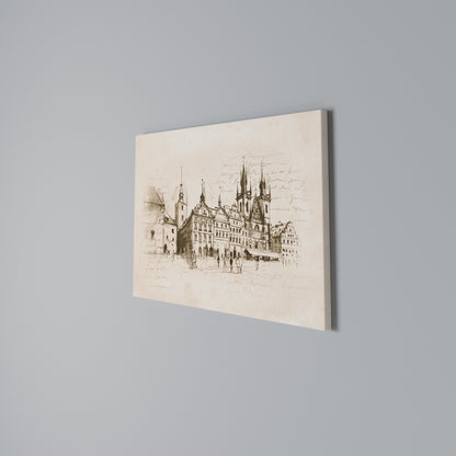 WHISPERS OF ARCHITECTURE Horizontal Canvas Print