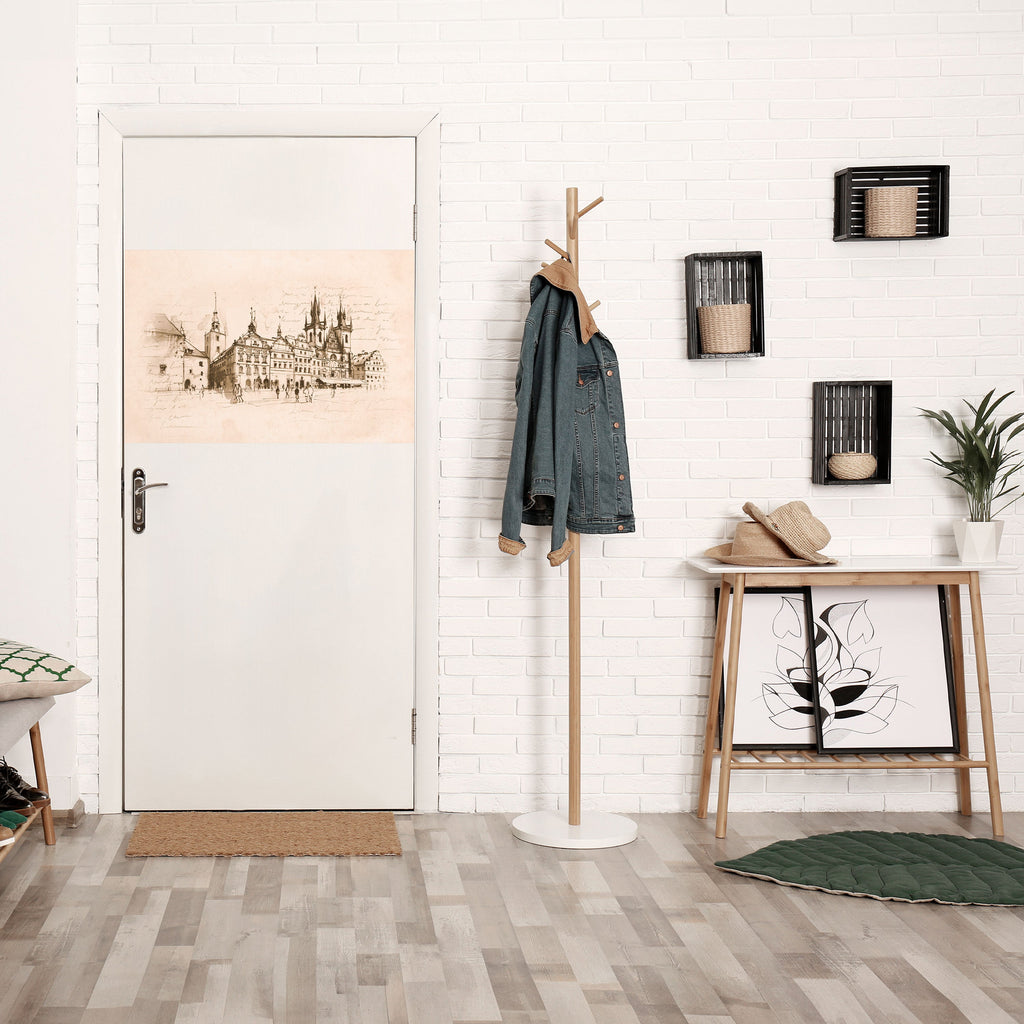 Affiche horizontale autocollante « Whispers of Architecture »