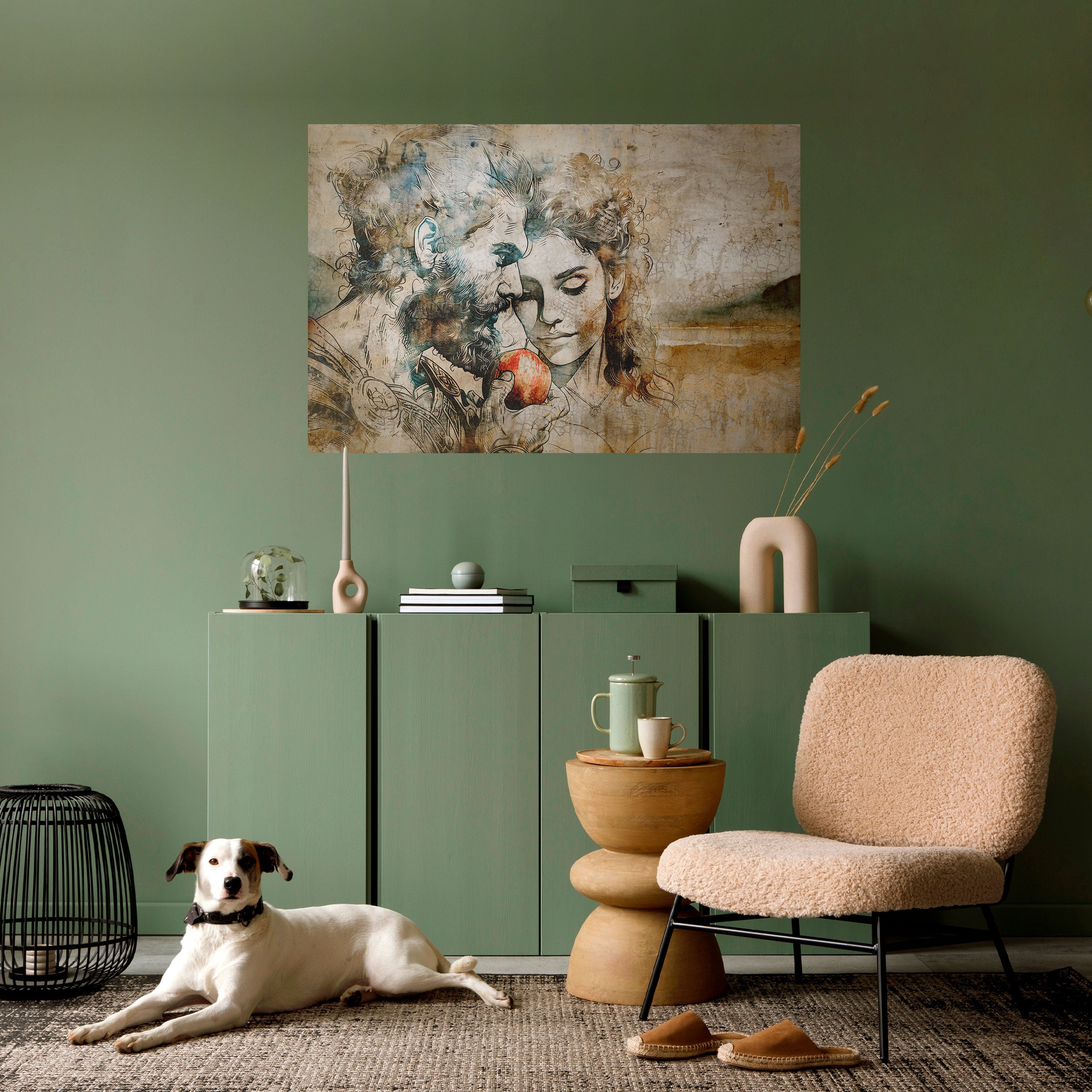 Affiche horizontale autocollante WHISPERS OF TENTATION