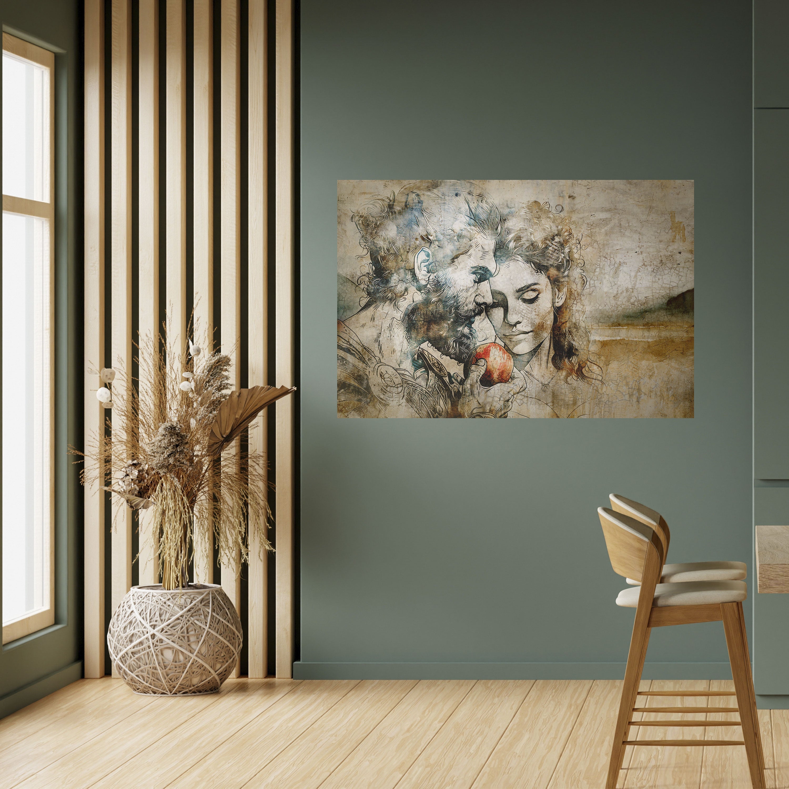 Affiche horizontale autocollante WHISPERS OF TENTATION