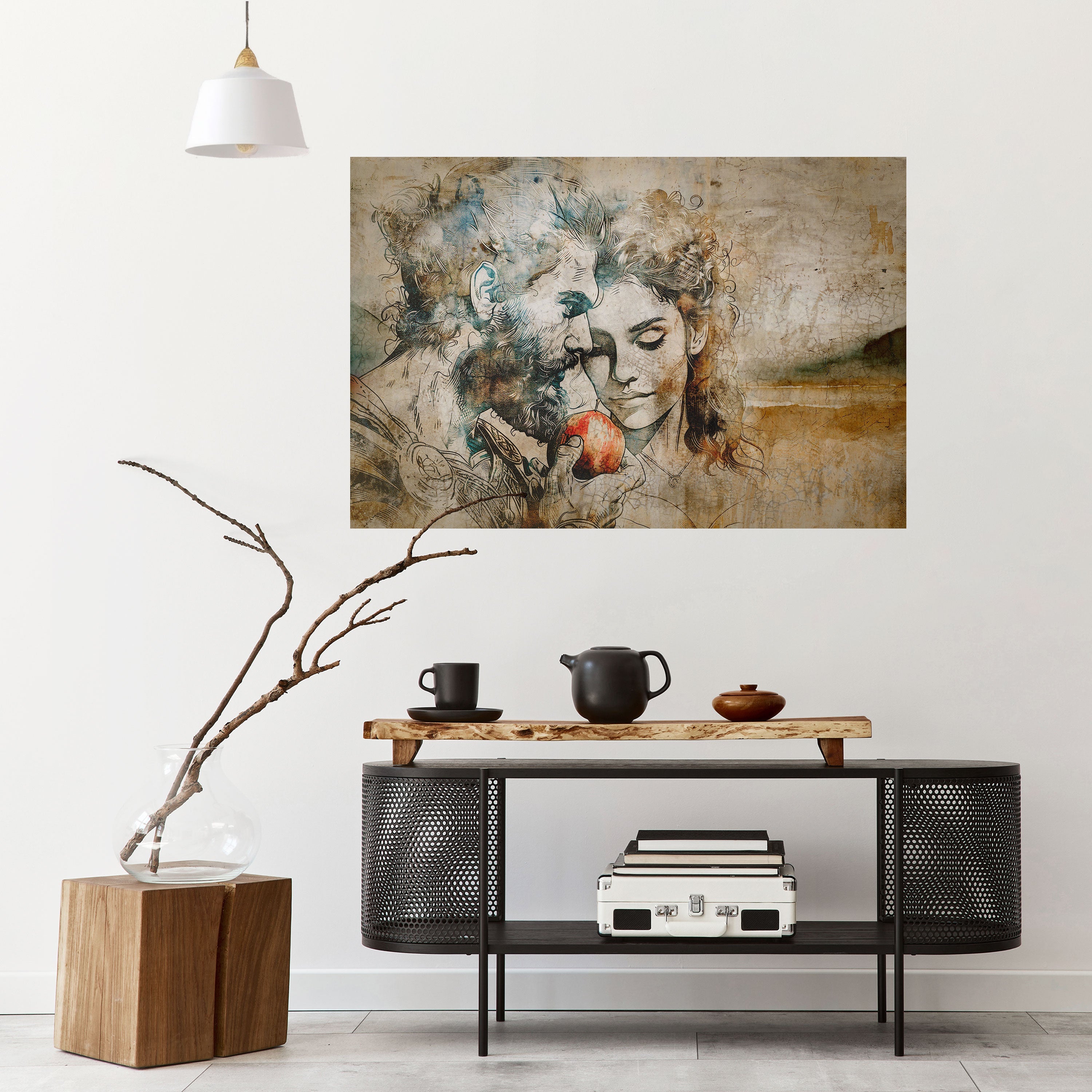 Affiche horizontale autocollante WHISPERS OF TENTATION