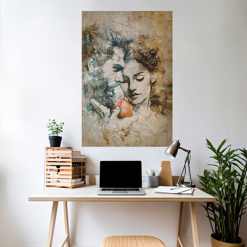 Affiche verticale autocollante WHISPERS OF TENTATION