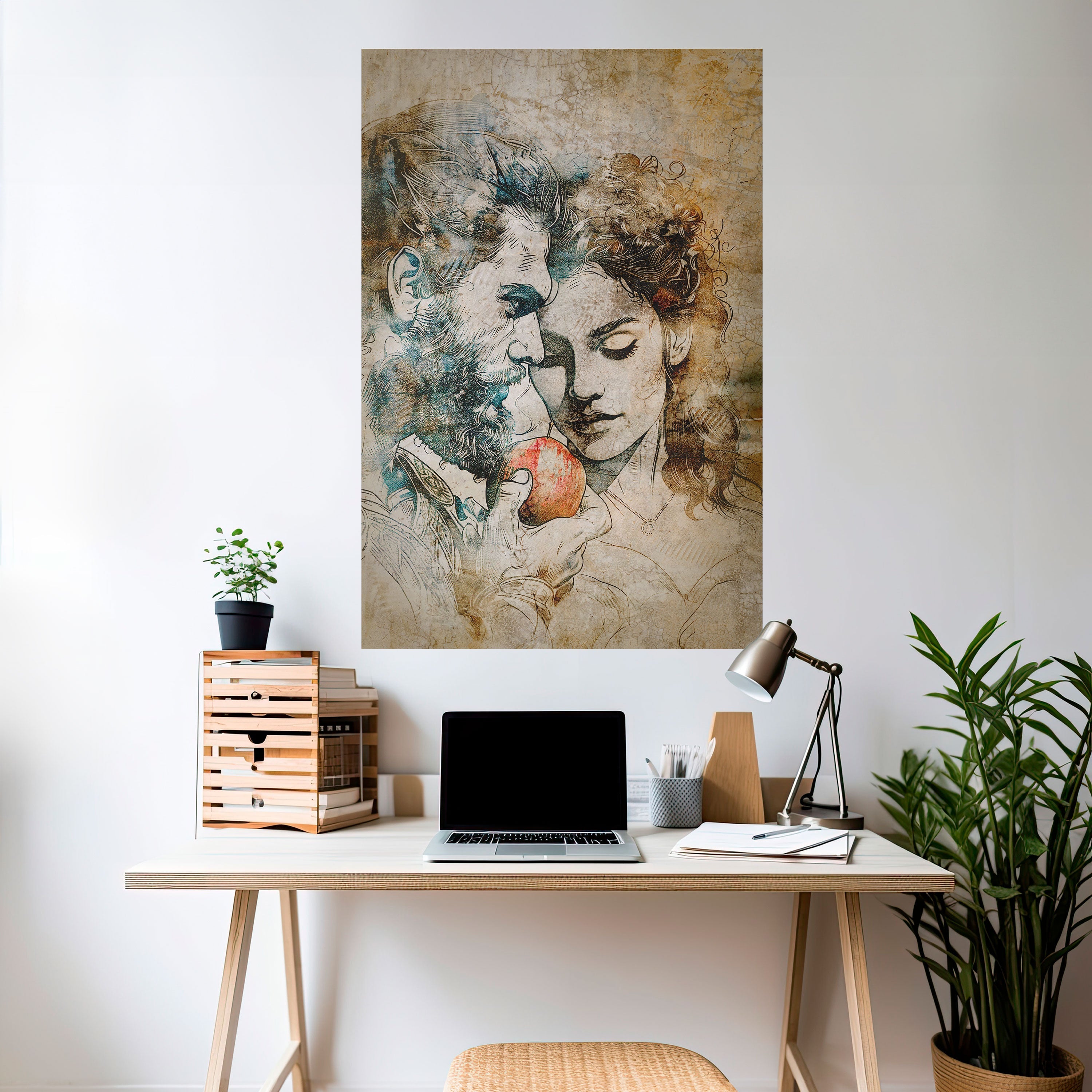 Affiche verticale autocollante WHISPERS OF TENTATION