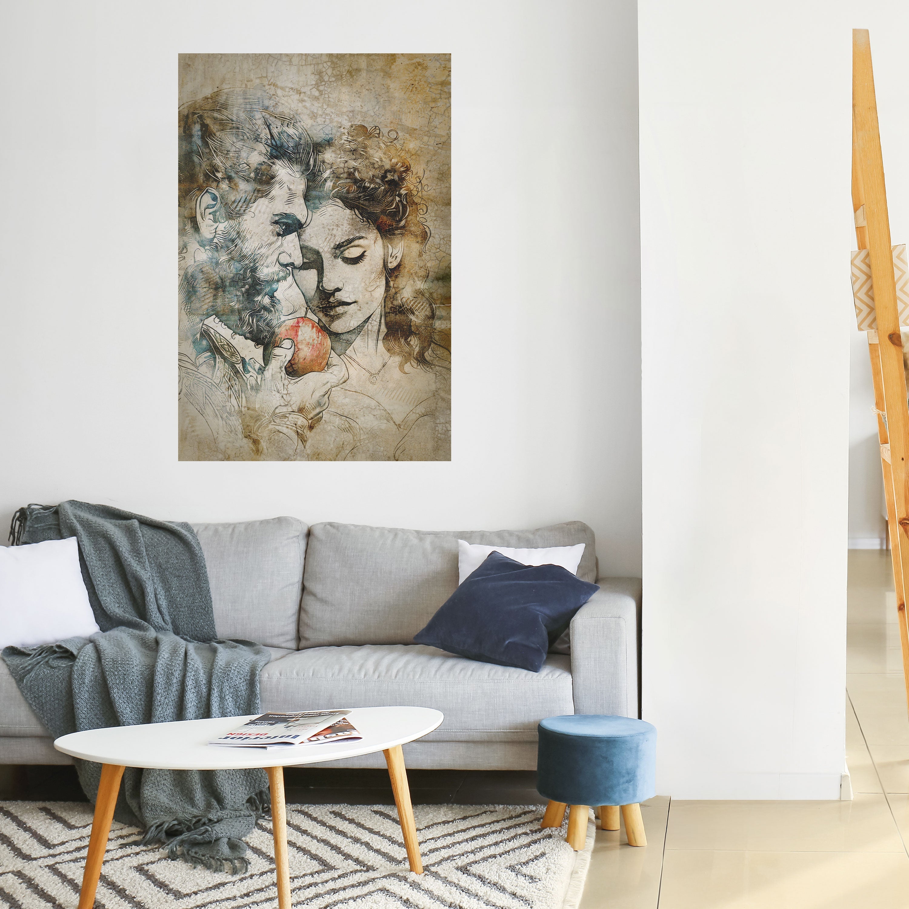 Affiche verticale autocollante WHISPERS OF TENTATION