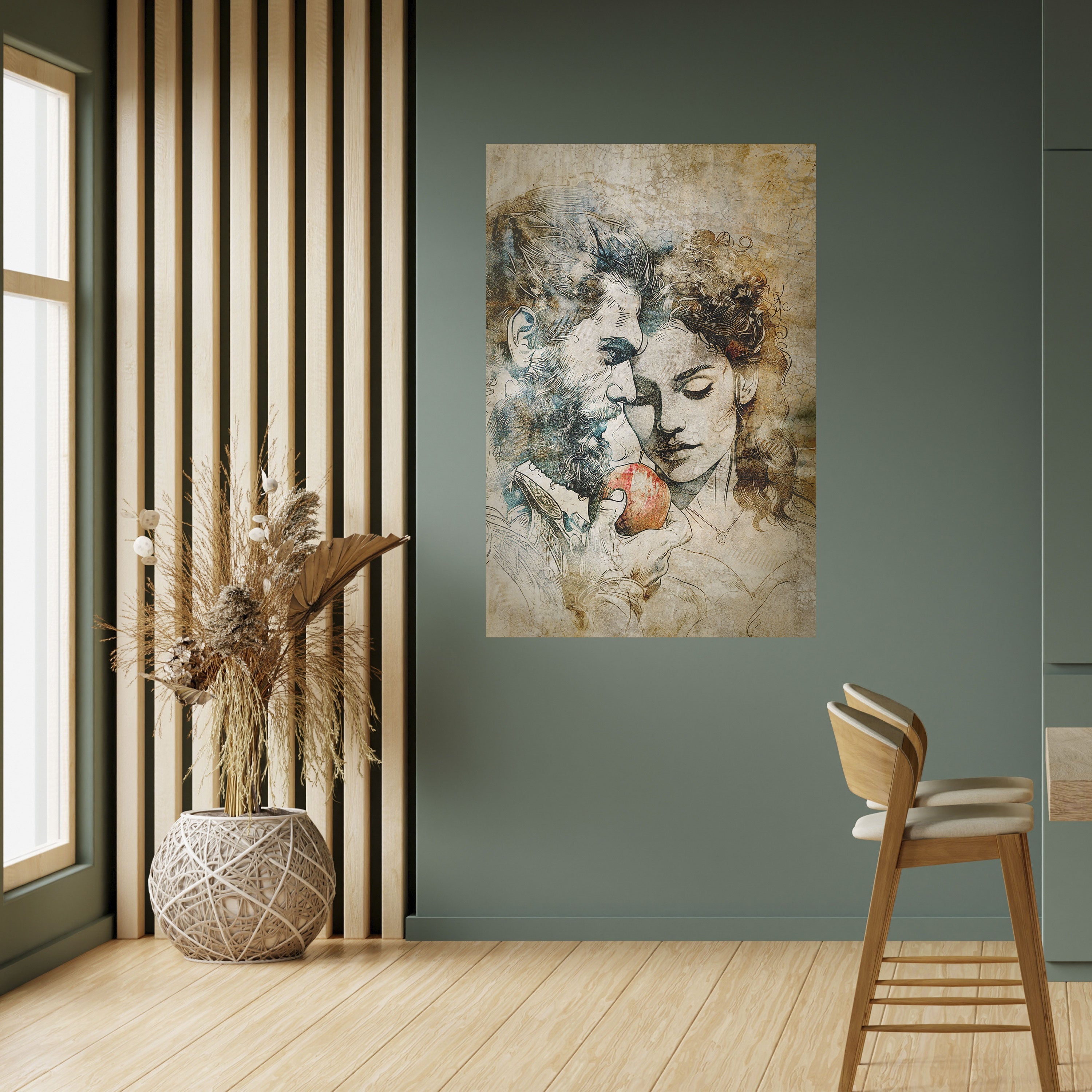 Affiche verticale autocollante WHISPERS OF TENTATION